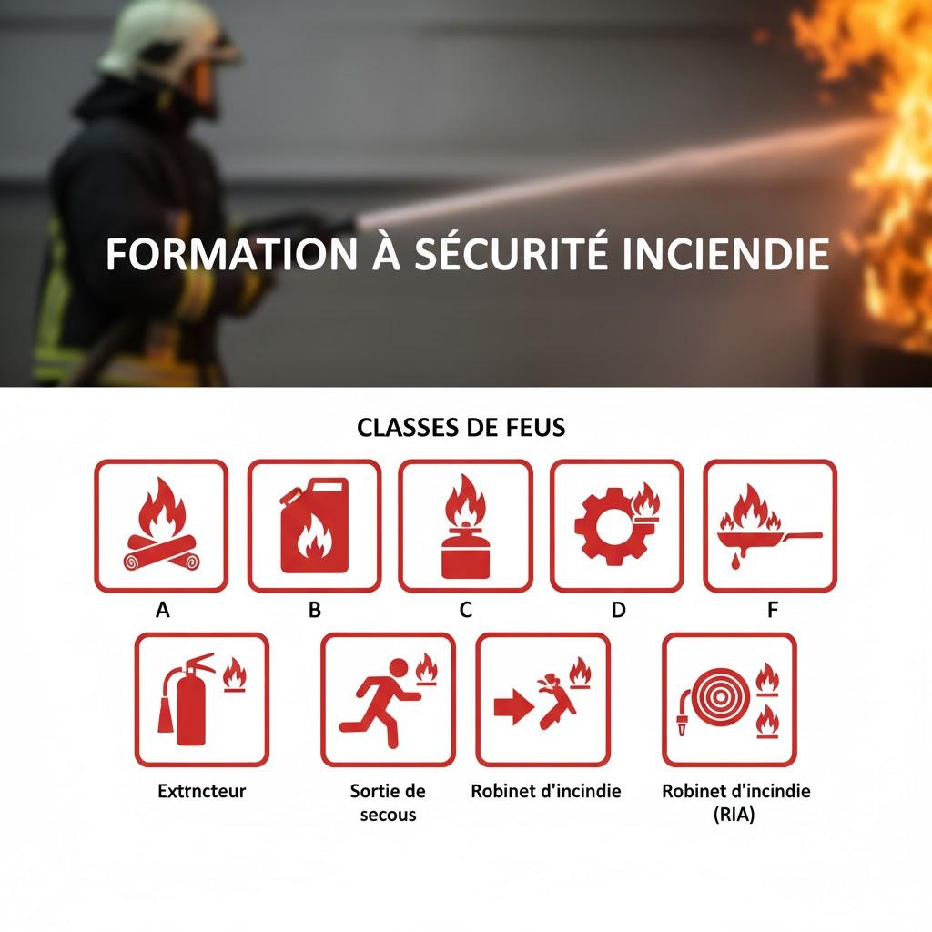 Formation pratique à la manipulation des extincteurs sur feux réels pour des salariés à Paris.