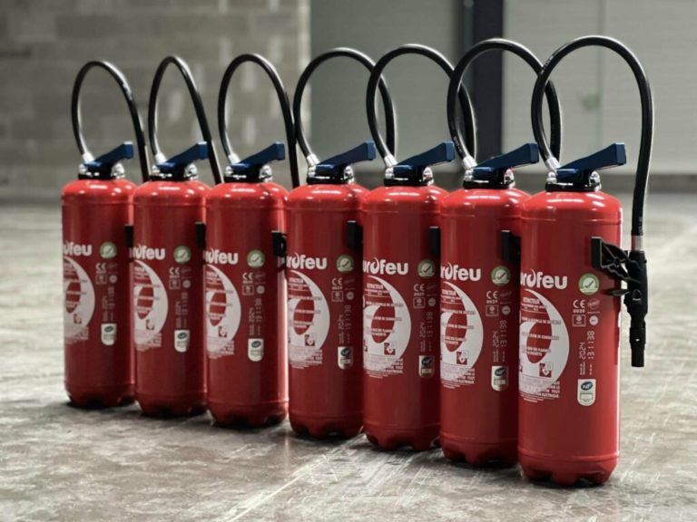 Extincteur eurofeu fabrication francaise installation paris mondial securite incendie