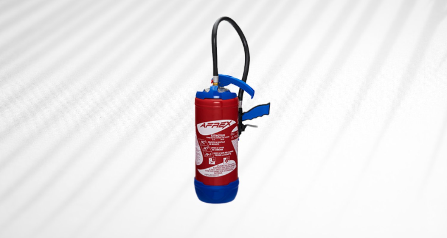 Coffret extérieur extincteur Eurofeu poudre 6kg — Mondial Sécurité Incendie Paris 9e