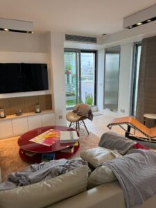 Salon appartement terrasse paris 1